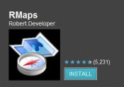 Rmaps - An android apps to view and navigate with offline google maps